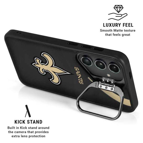 NFL New Orleans Saints Team Jersey Galaxy S24 Plus Kickstand Case